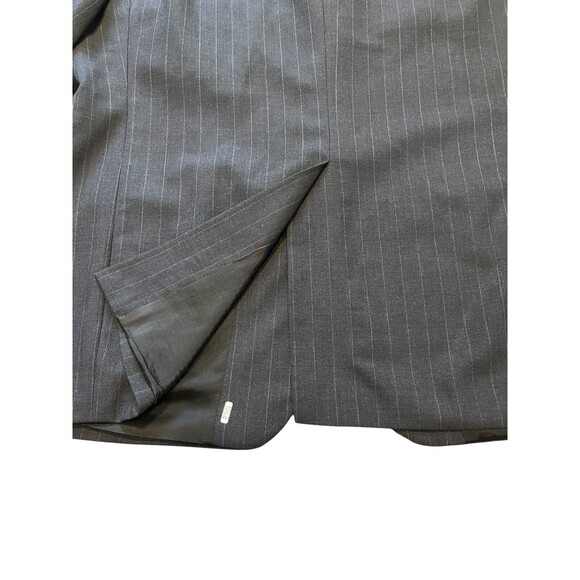 VINTAGE Brooks Brothers Blazer Men's Size 42S Gray Pinstripe Suit Jacket Preppy - Picture 6 of 9